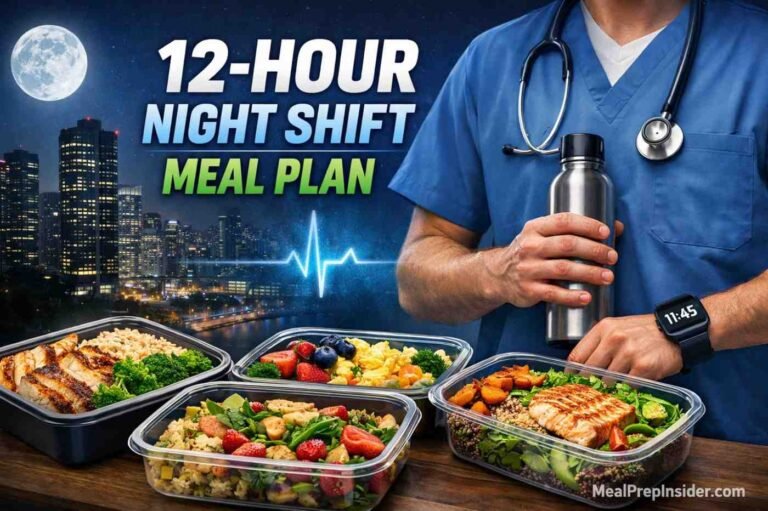 12-Hour Night Shift Meal Plan