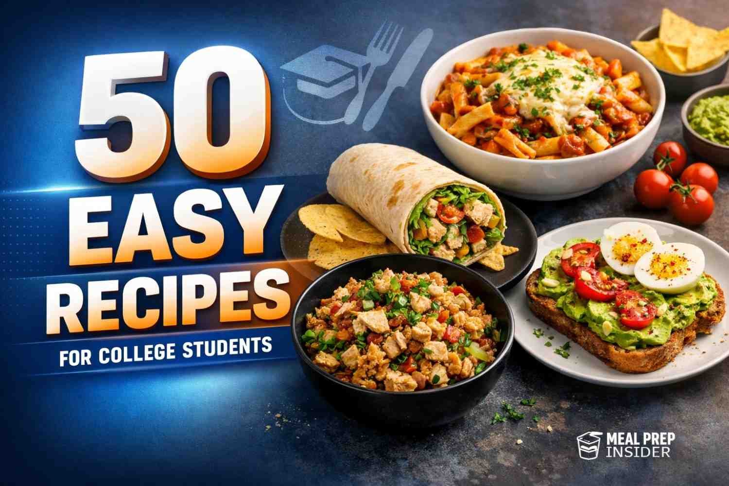 50 Easy Recipes for College Students