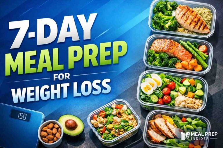 7-Day Meal Prep for Weight Loss