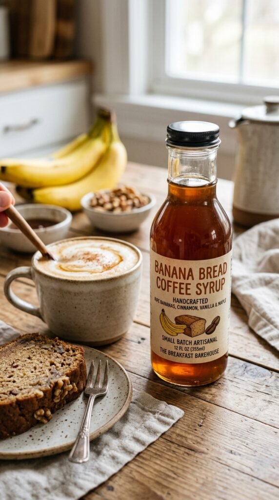 Banana Bread Coffee Syrup