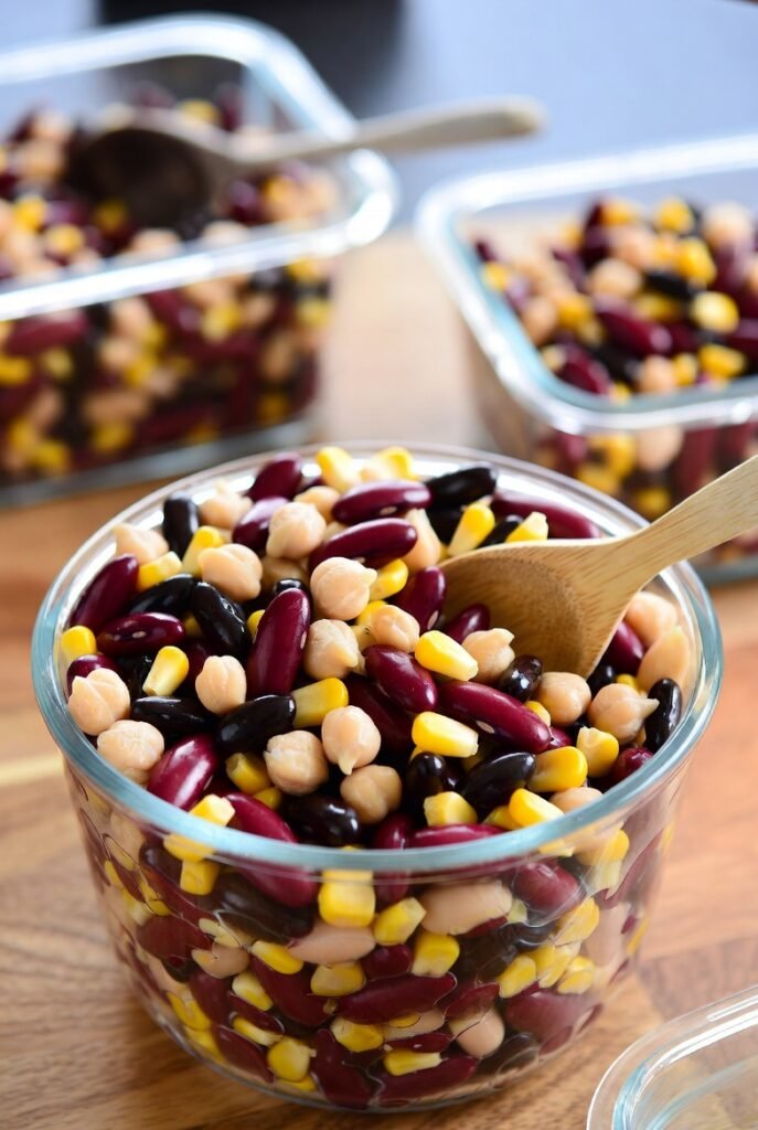 Dense Bean Salad Meal Prep