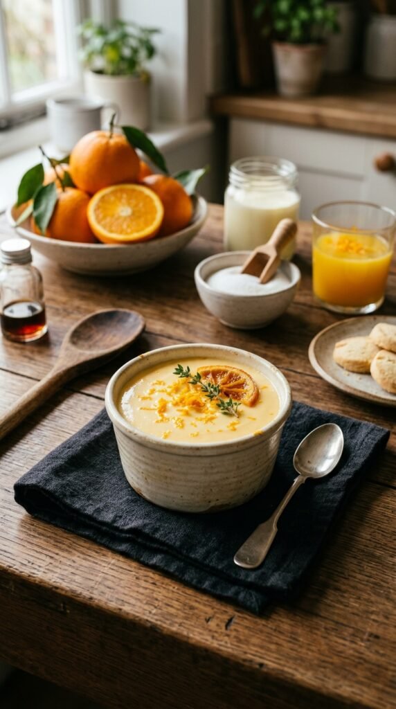 Orange Posset Recipe