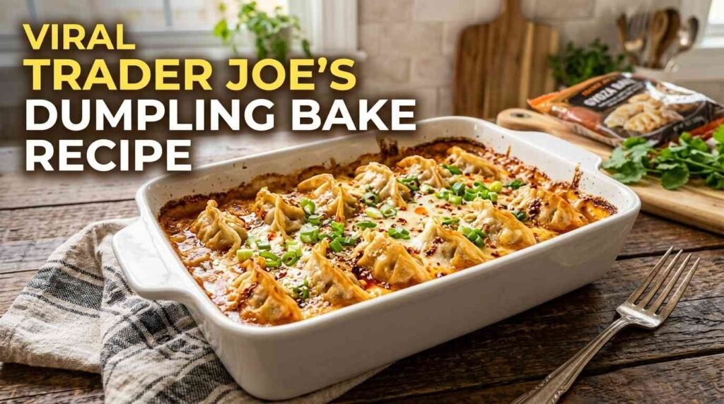 Trader Joe's Dumpling Bake