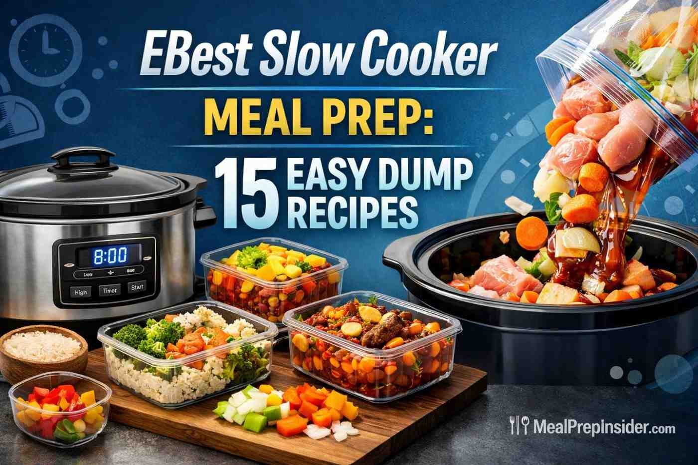 Slow Cooker Meal Prep