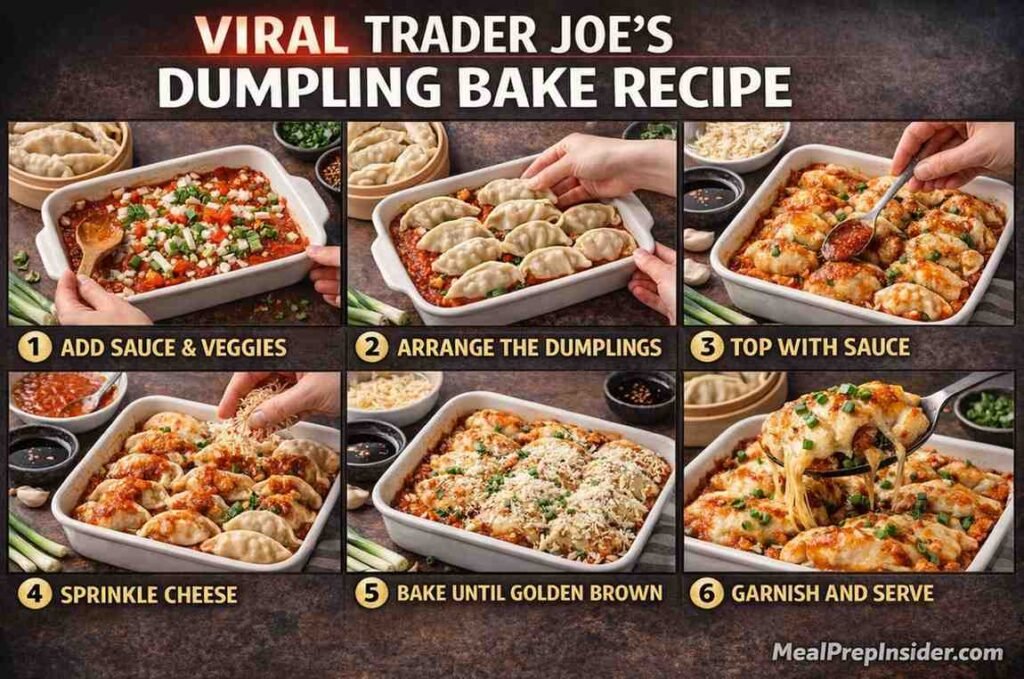 Trader Joe's Dumpling Bake Recipe