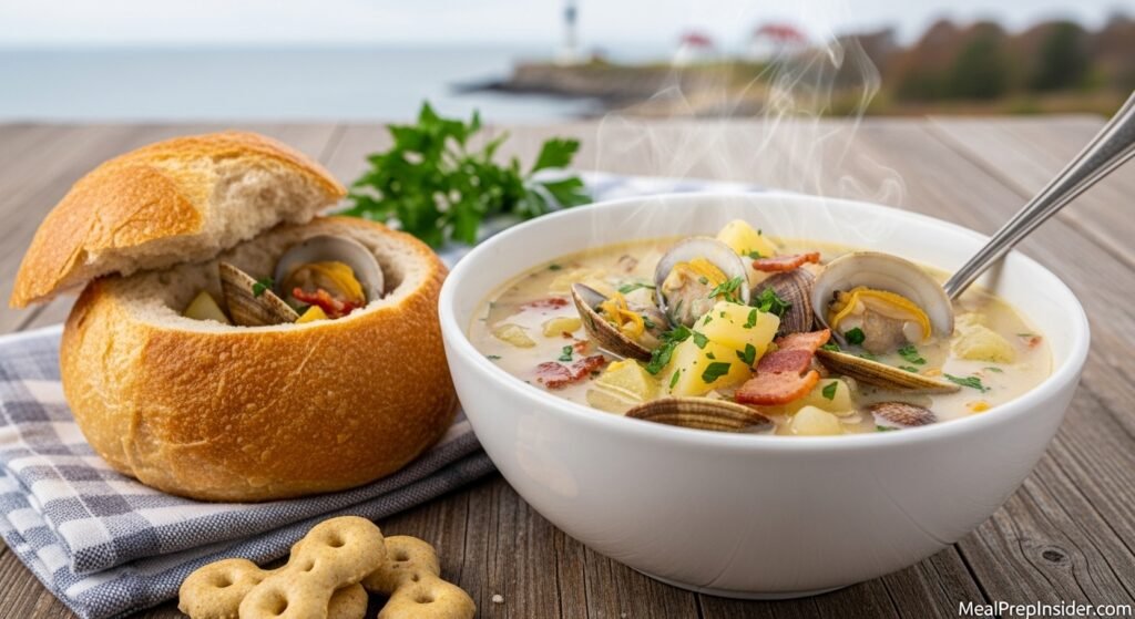 Rhode Island Clam Chowder