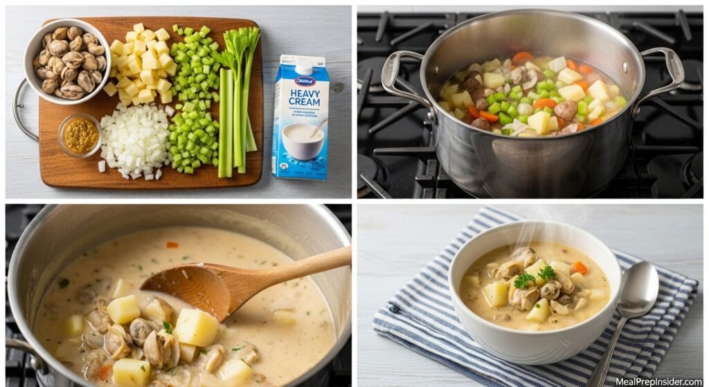 Rhode Island Clam Chowder