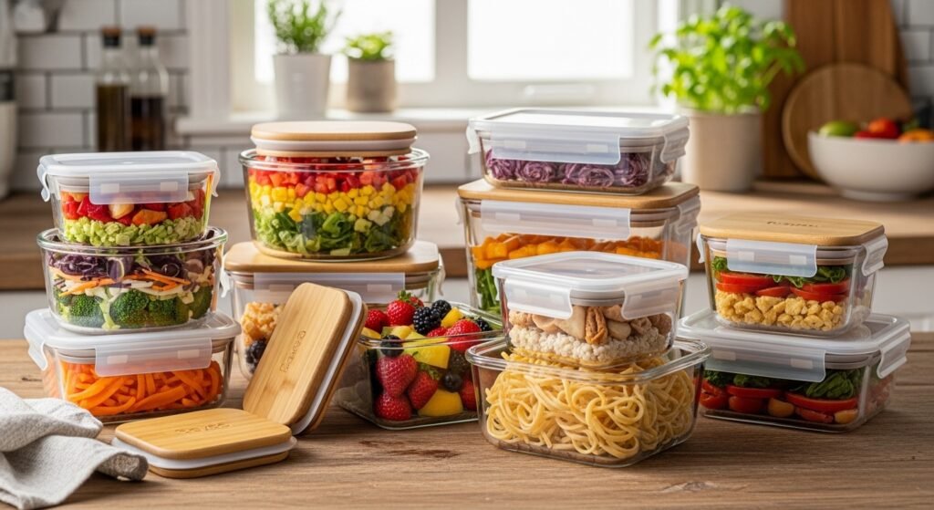 Bayco Glass Containers with Lids