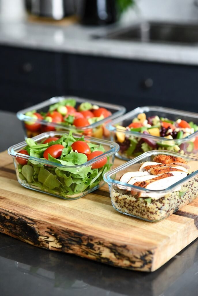 Prep Naturals Glass Meal Prep Containers