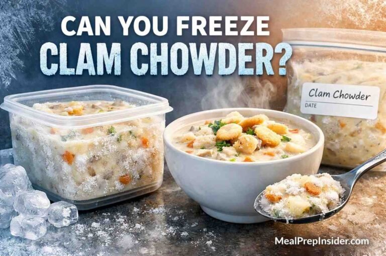 Can You Freeze Clam Chowder