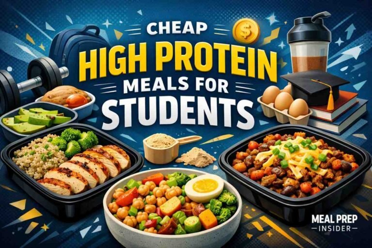 Cheap High Protein Meals for Students