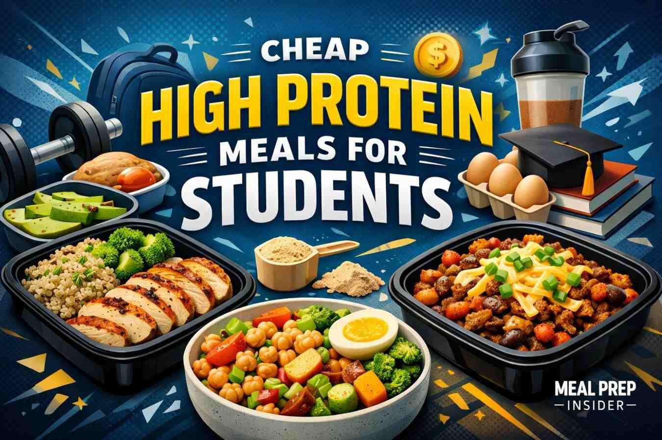 Cheap High Protein Meals for Students