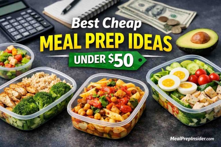Cheap Meal Prep Ideas Under $50
