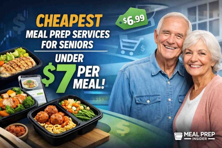 Cheapest Meal Prep Services for Seniors