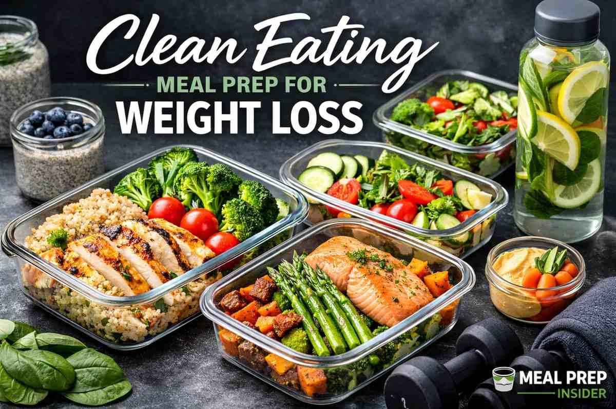 Clean Eating Meal Prep for Weight Loss