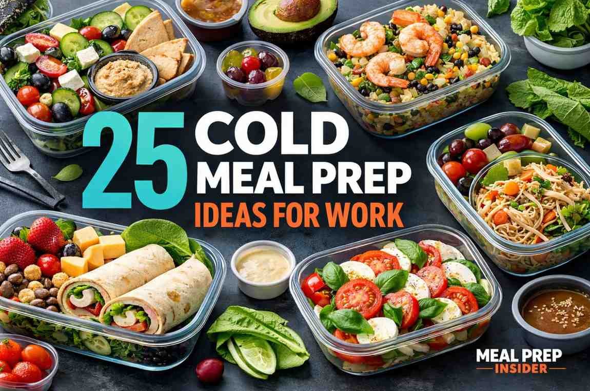 Cold Meal Prep Ideas for Work