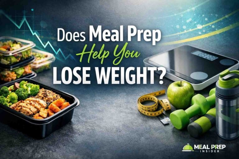 Does Meal Prep Help You Lose Weight?