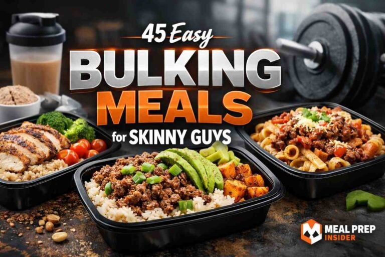 Easy Bulking Meals for Skinny Guys