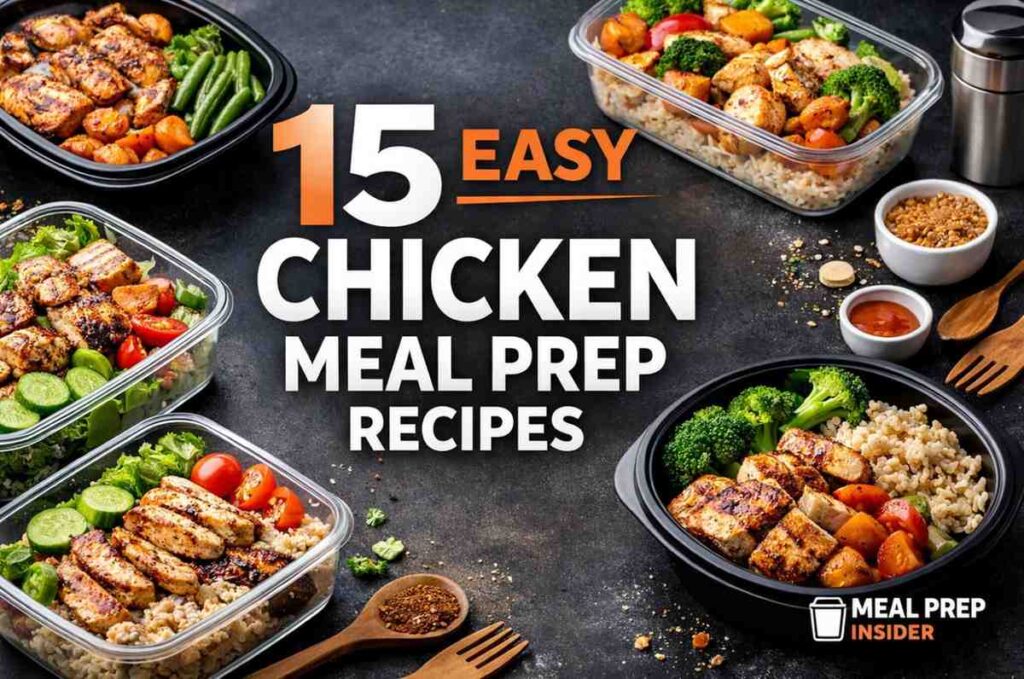 15 Easy Chicken Meal Prep Recipes: Built for Busy Weeks – Meal Prep Insider