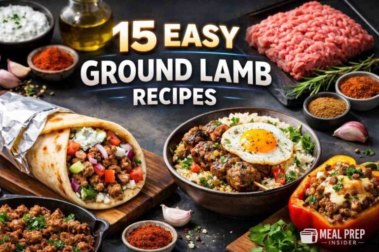 Easy Ground Lamb Recipes