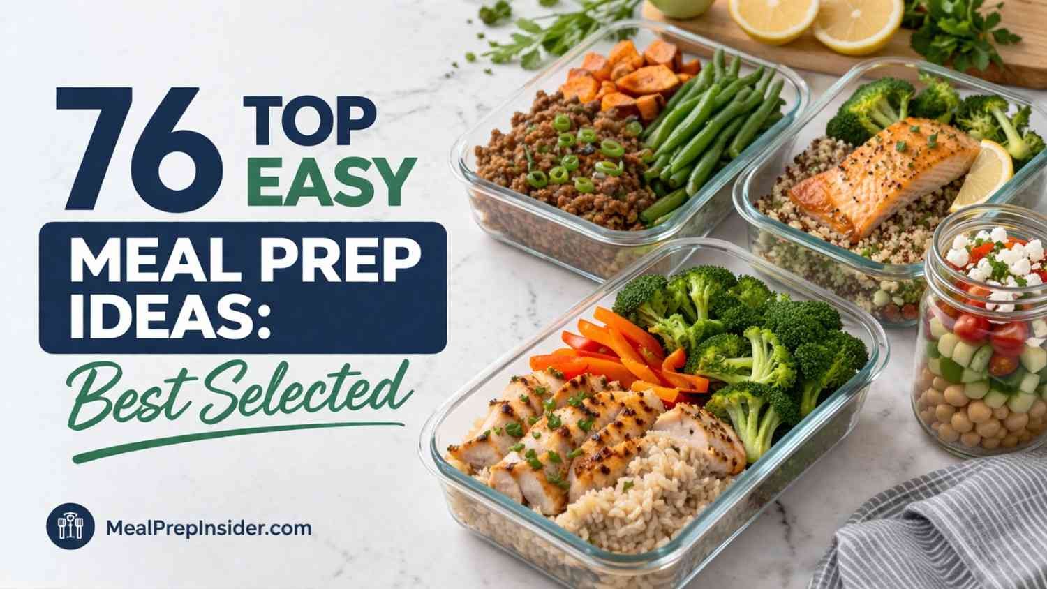 Easy Meal Prep Ideas