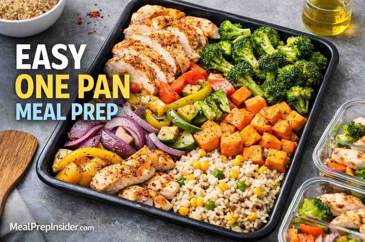 Easy One Pan Meal Prep