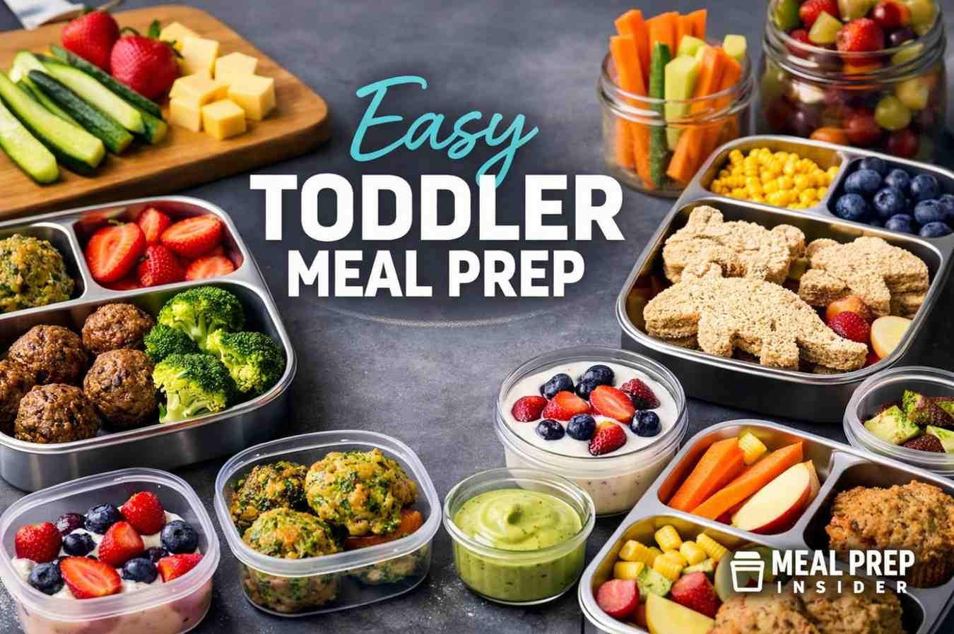 Easy Toddler Meal Prep