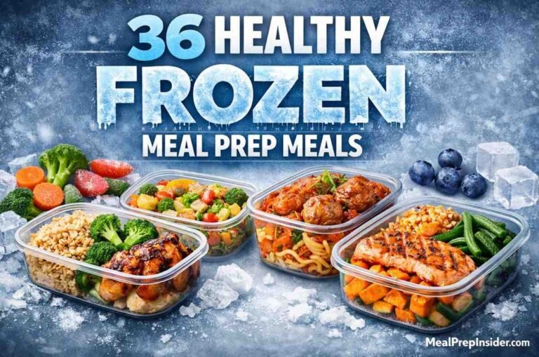 Frozen Meal Prep Meals
