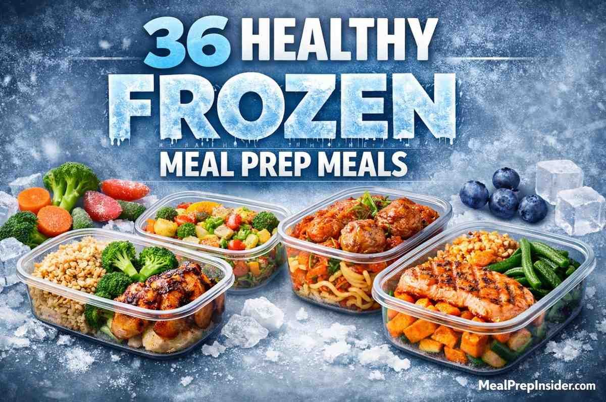 Frozen Meal Prep Meals