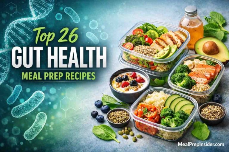 Gut Health Meal Prep Recipes