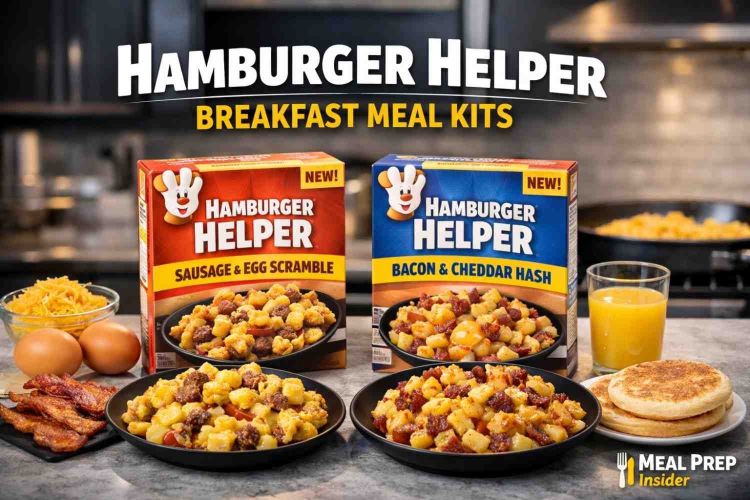 Hamburger Helper Breakfast Meal Kits