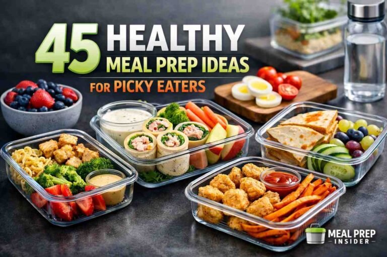 Healthy Meal Prep Ideas for Picky Eaters