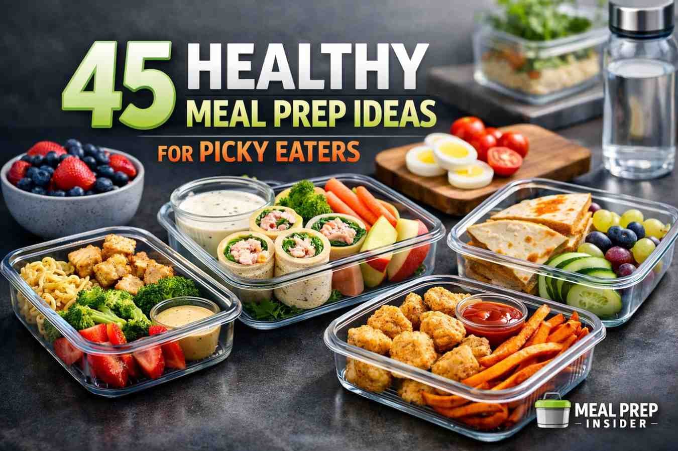 Healthy Meal Prep Ideas for Picky Eaters