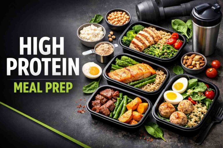 High Protein Meal Prep