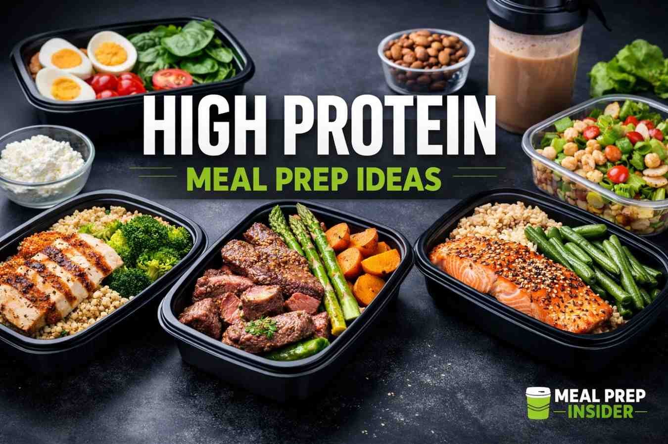 High Protein Meal Prep Ideas