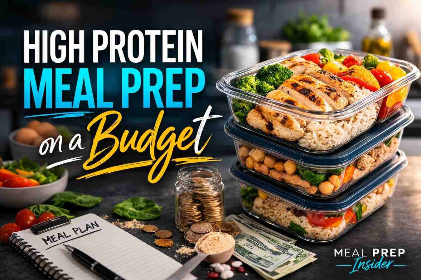 High Protein Meal Prep on a Budget