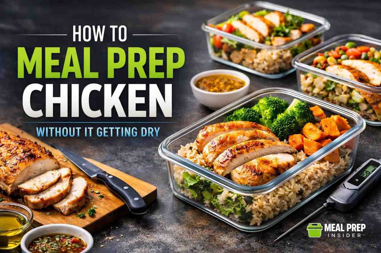 How to Meal Prep Chicken Without It Getting Dry