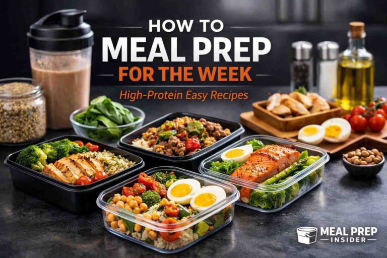 How to Meal Prep for the Week