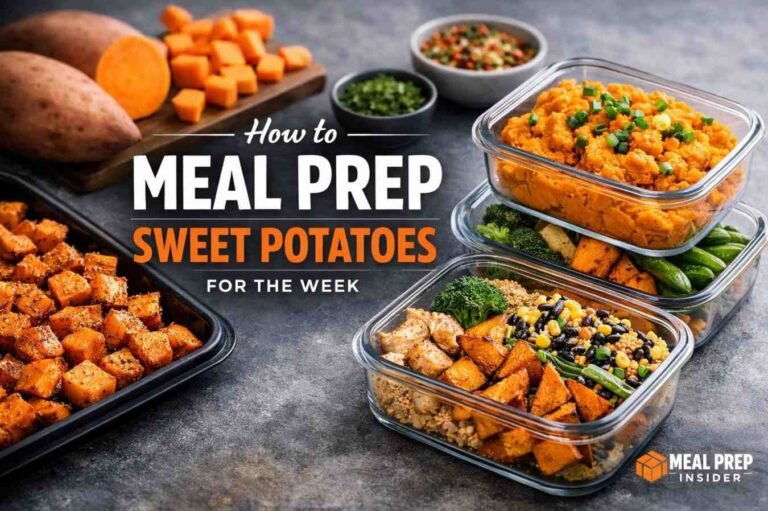 How to Meal Prep Sweet Potatoes