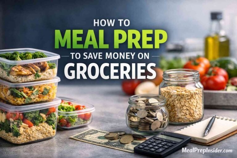 How to Meal Prep to Save Money