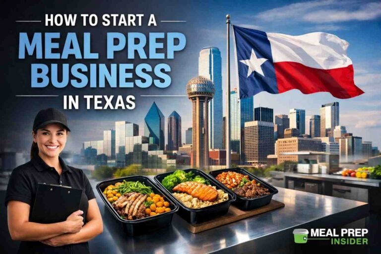 How to Start a Meal Prep Business in Texas