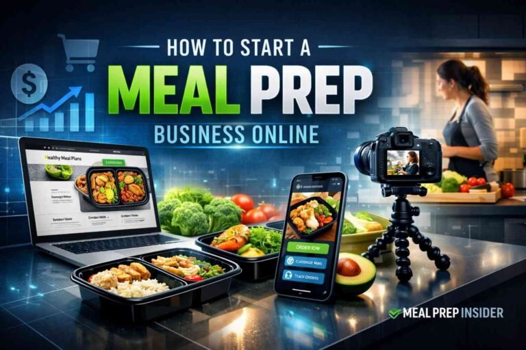 How to Start a Meal Prep Business Online