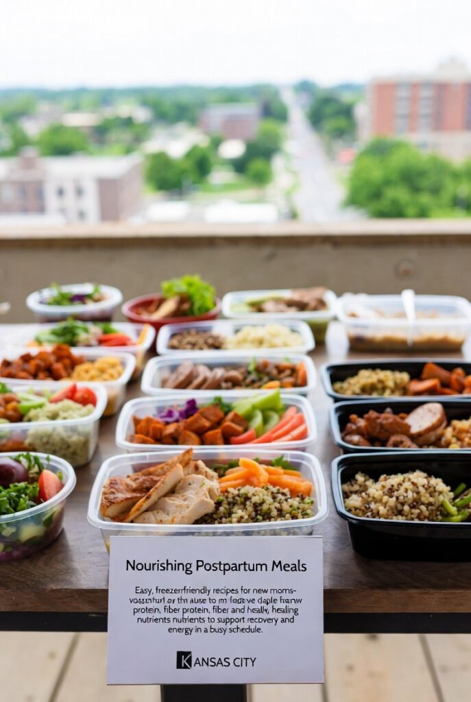 Postpartum Meal Prep Lunch Ideas