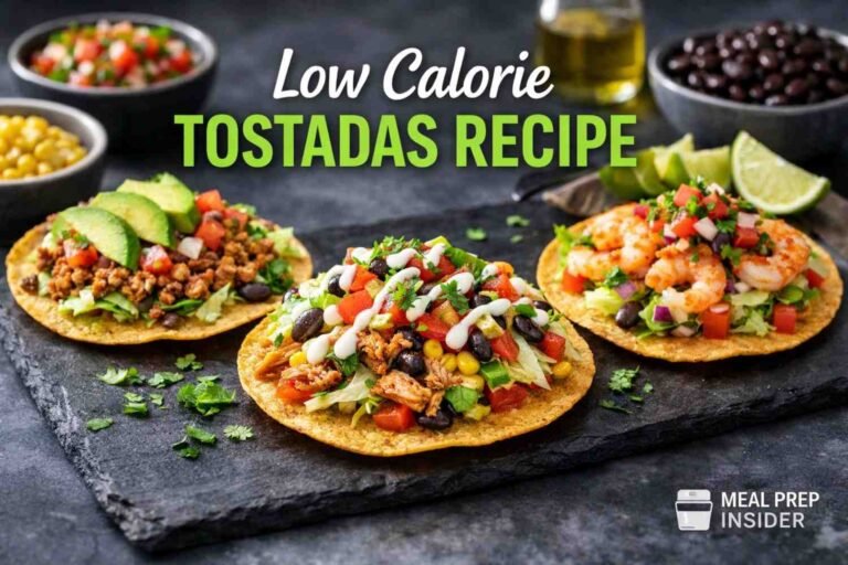 Low Calorie Tostadas Recipe
