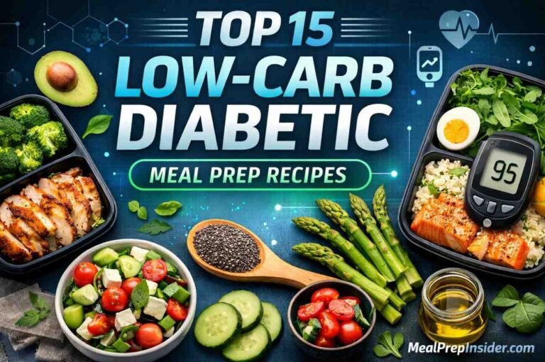 Low-Carb Diabetic Meal Prep Recipes