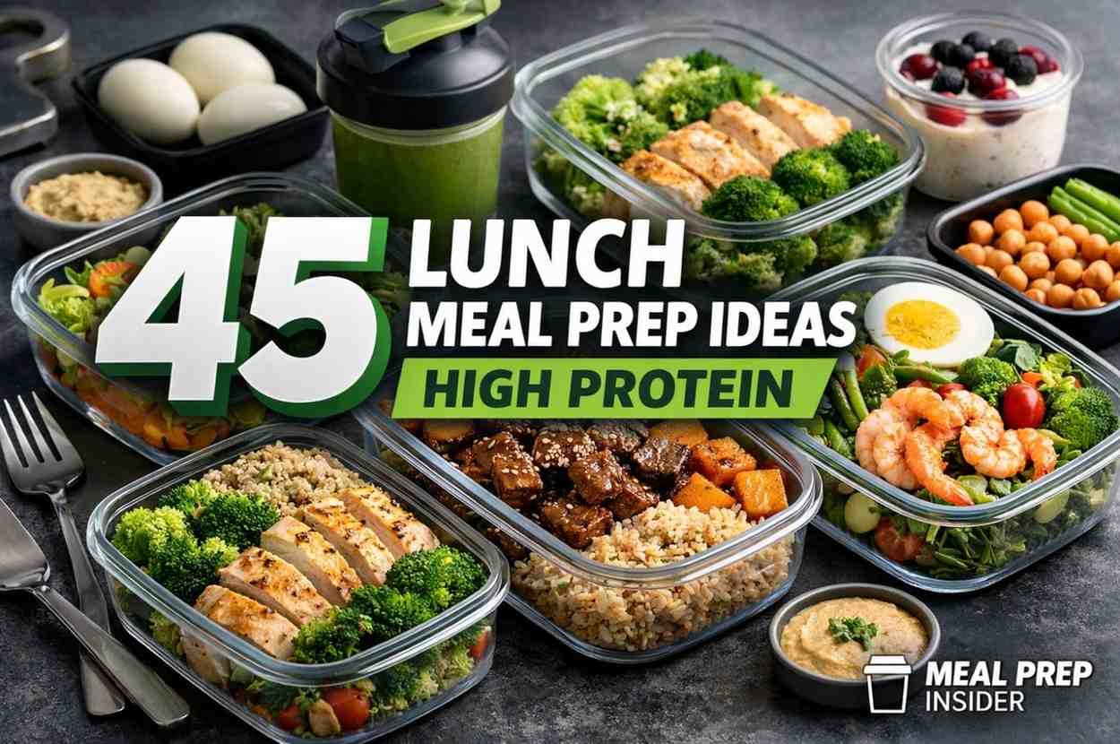 Lunch Meal Prep Ideas High Protein