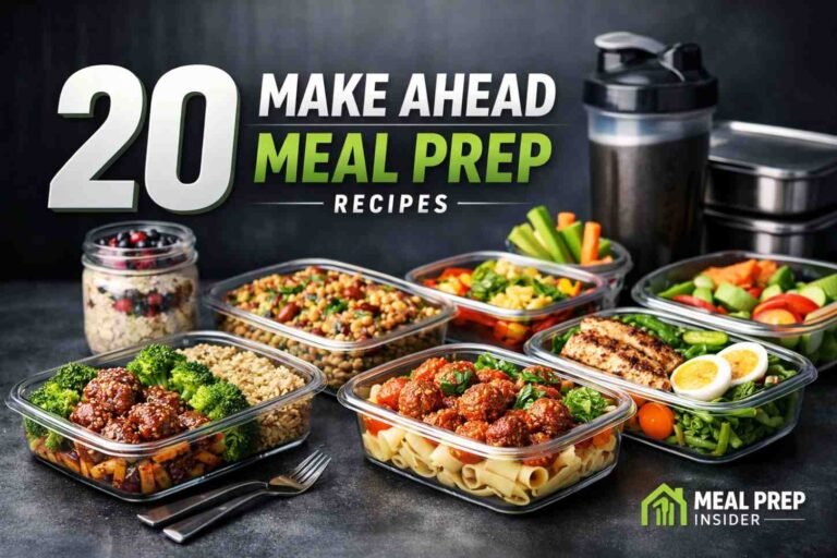Make Ahead Meal Prep Recipes
