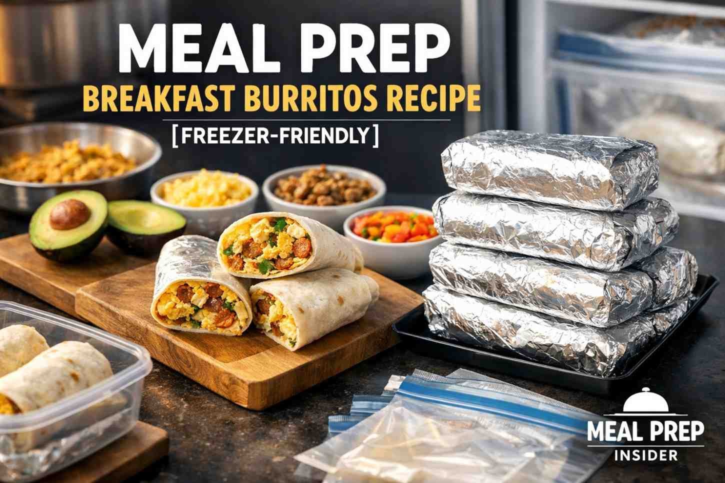 Meal Prep Breakfast Burritos Recipe