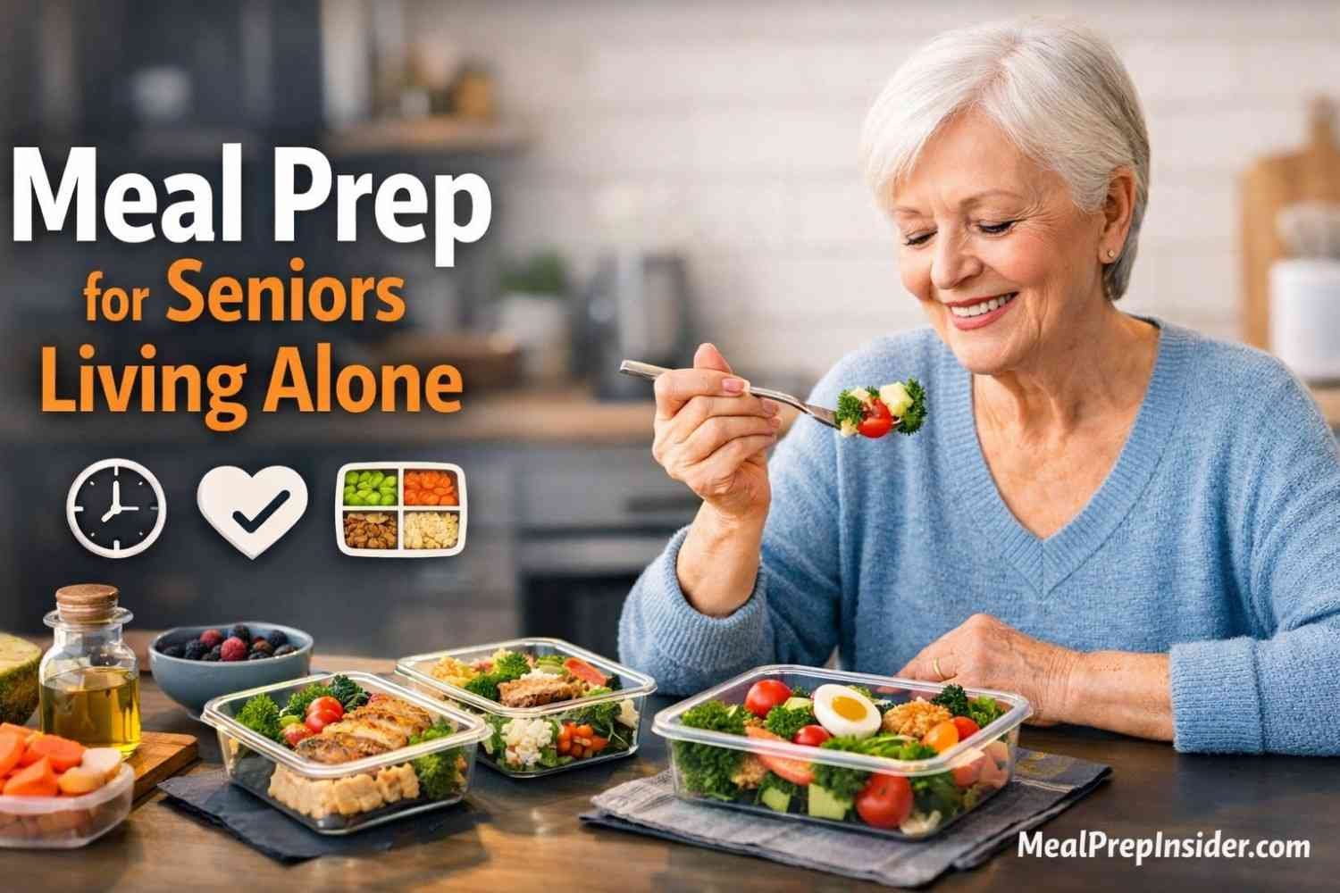 meal prep for seniors living alone