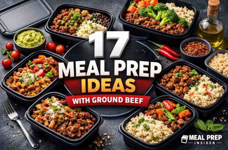 Meal Prep Ideas with Ground Beef